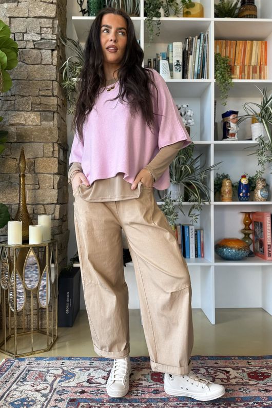 Conrad Layer Knit Calamine